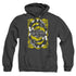 BEETLEJUICE/WE GOT WORMS - ADULT HEATHER HOODIE - BLACK