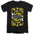 BEETLEJUICE/WE GOT WORMS - S/S ADULT V-NECK 30/1 - BLACK