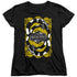 BEETLEJUICE/WE GOT WORMS - S/S WOMENS TEE - BLACK