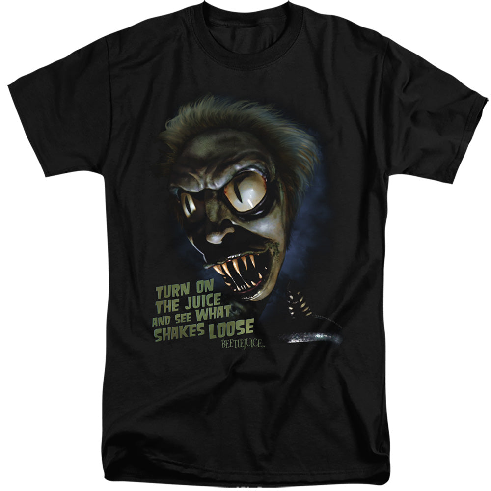 BEETLEJUICE/CHUCKS DAUGHTER - S/S ADULT TALL 18/1 - BLACK