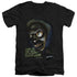 BEETLEJUICE/CHUCKS DAUGHTER - S/S ADULT V-NECK 30/1 - BLACK
