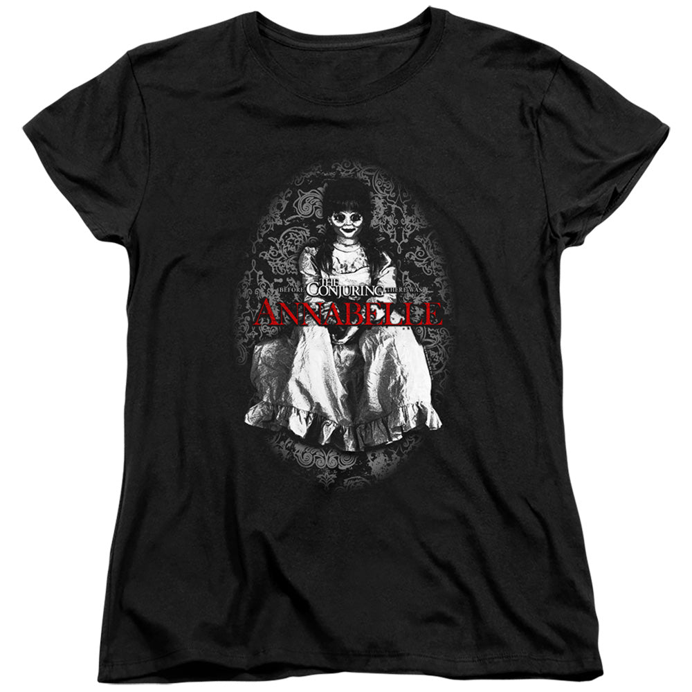 ANNABELLE/ANNABELLE - S/S WOMENS TEE - BLACK