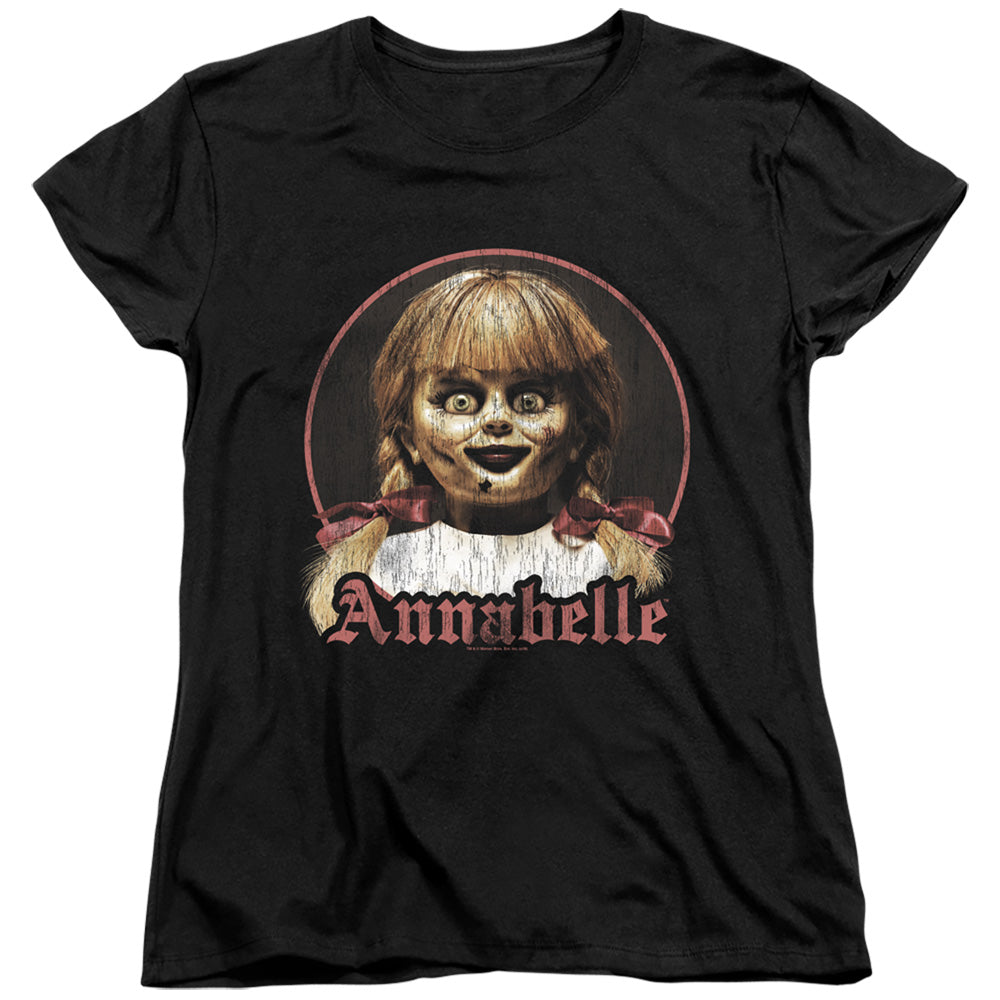 ANNABELLE/ANNABELLE PORTRAIT - S/S WOMENS TEE - BLACK