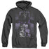 THE EXORCIST/IM NOT REGAN - ADULT HEATHER HOODIE - BLACK