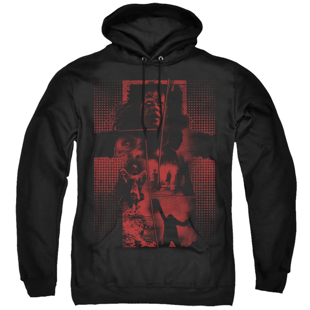 THE EXORCIST/IM NOT REGAN - ADULT PULLOVER HOODIE - BLACK