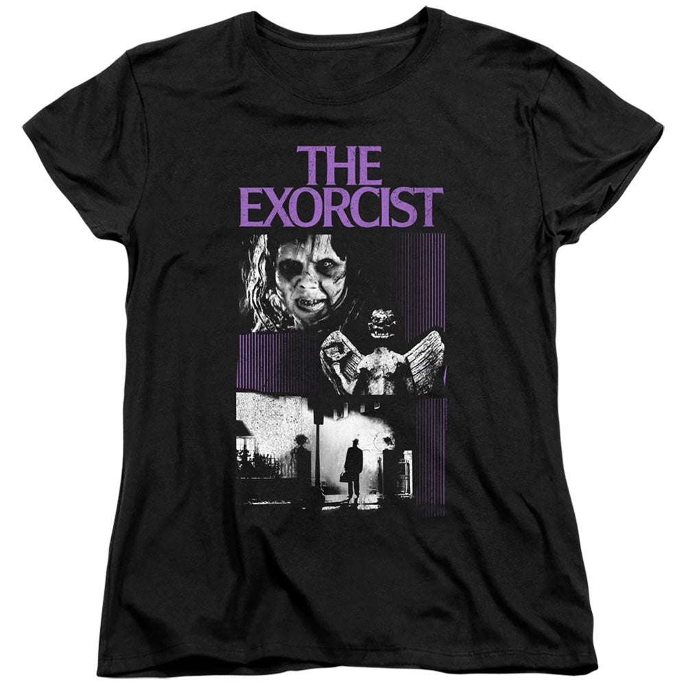 THE EXORCIST/WHAT AN EXCELLENT DAY - S/S WOMENS TEE - BLACK