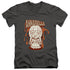 ANNABELLE/ANNABELLE ILLUSTRATION - S/S ADULT V-NECK 30/1 - CHARCOAL