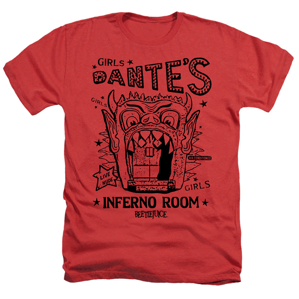 BEETLEJUICE/DANTES INFERNO ROOM - ADULT HEATHER - RED