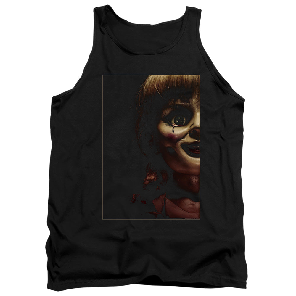 ANNABELLE/DOLL TEAR - ADULT TANK - BLACK