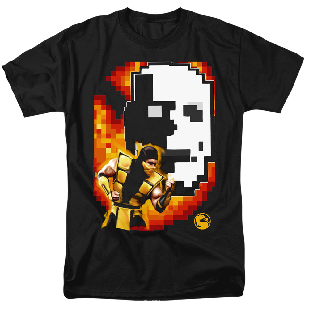 MORTAL KOMBAT KLASSIC/SCORPION - S/S ADULT 18/1 - BLACK
