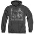 THE EXORCIST/REGAN APPROACH - ADULT HEATHER HOODIE - BLACK