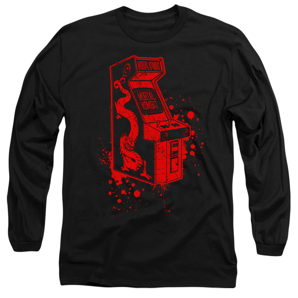 MORTAL KOMBAT KLASSIC/INSERT COIN - L/S ADULT 18/1 - BLACK