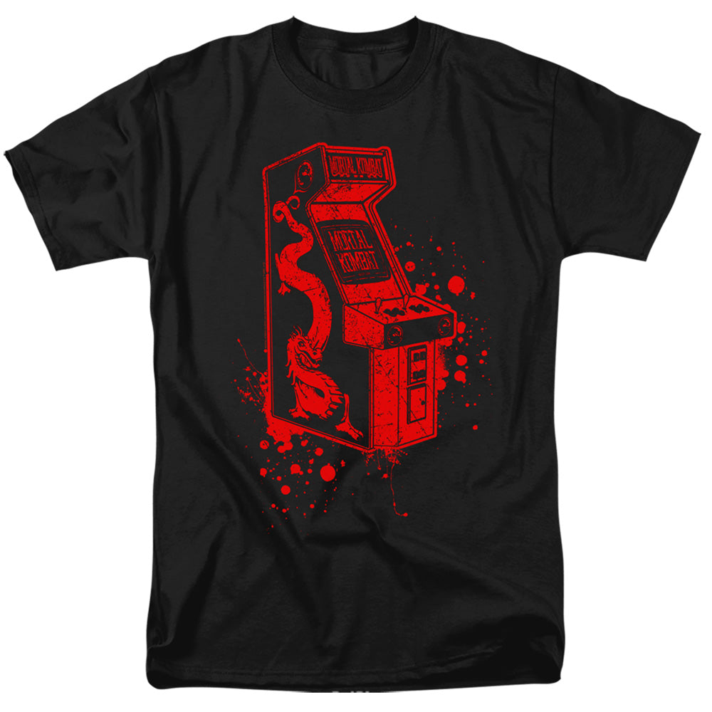 MORTAL KOMBAT KLASSIC/INSERT COIN - S/S ADULT 18/1 - BLACK
