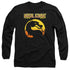 MORTAL KOMBAT KLASSIC/LOGO - L/S ADULT 18/1 - BLACK