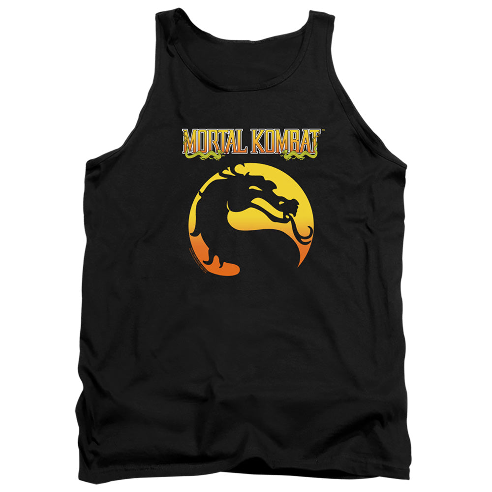 MORTAL KOMBAT KLASSIC/LOGO - ADULT TANK - BLACK