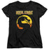 MORTAL KOMBAT KLASSIC/LOGO - S/S WOMENS TEE - BLACK