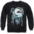 MORTAL KOMBAT KLASSIC/RAIDEN - ADULT CREWNECK SWEATSHIRT - BLACK