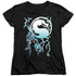 MORTAL KOMBAT KLASSIC/RAIDEN - S/S WOMENS TEE - BLACK