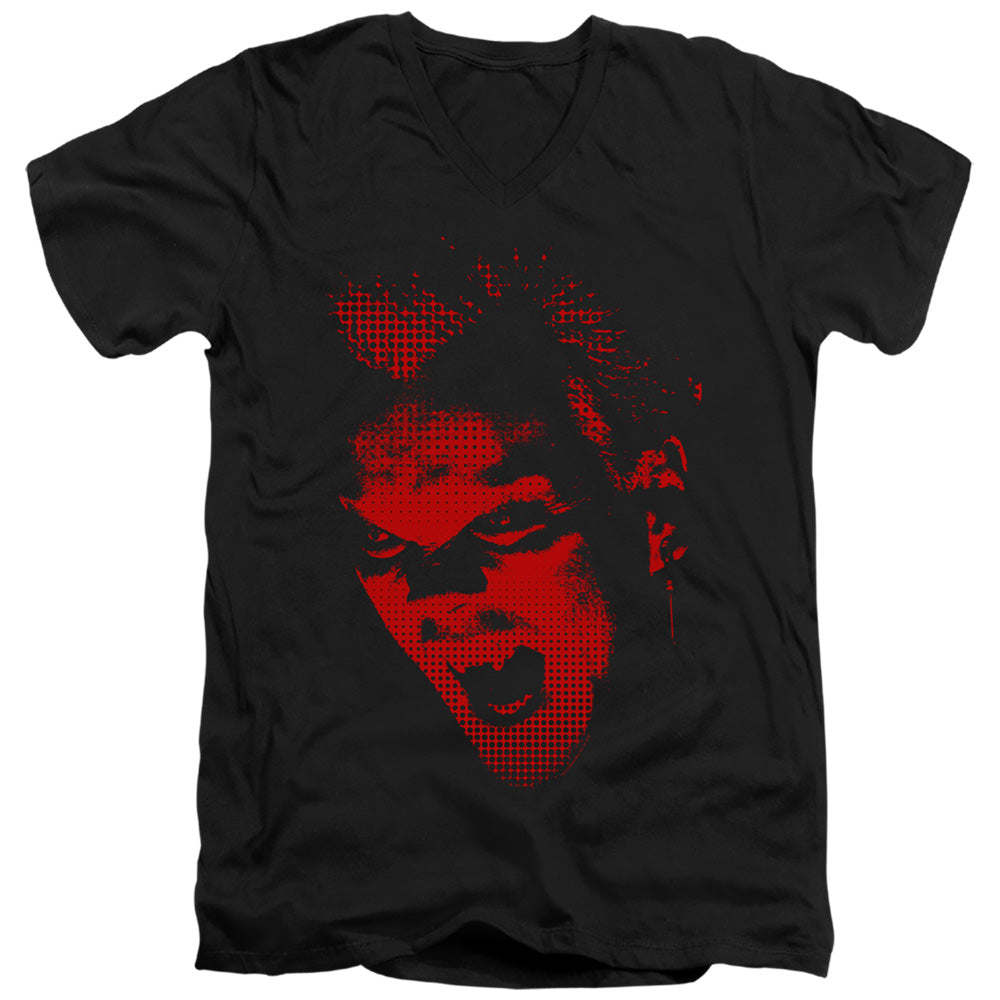 THE LOST BOYS/DAVID - S/S ADULT V-NECK 30/1 - BLACK