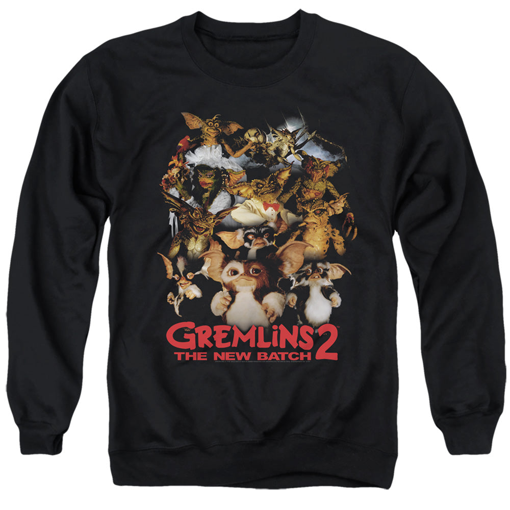 GREMLINS 2/GOON CREW - ADULT CREWNECK SWEATSHIRT - BLACK