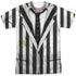 BEETLEJUICE/BEETLEJUICE SUIT (FRONT/BACK PRINT) - S/S ADULT POLY CREW - MULTI