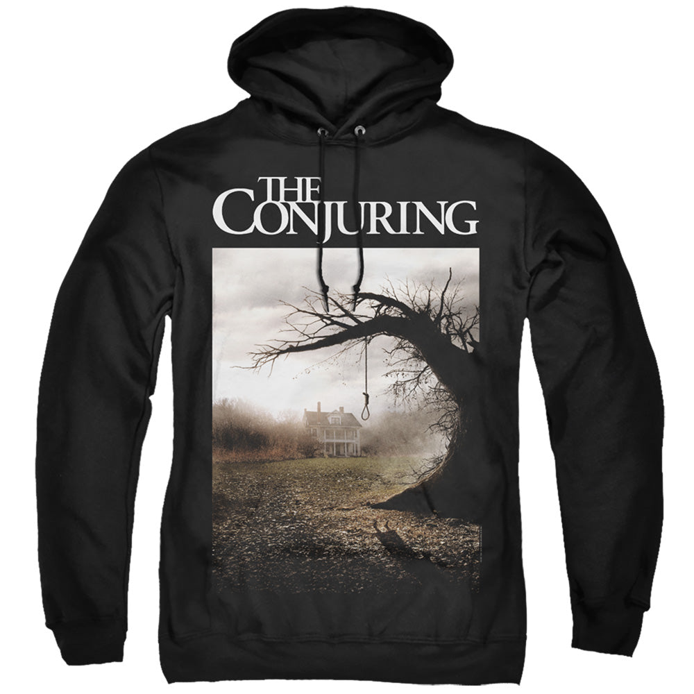 THE CONJURING/POSTER - ADULT PULLOVER HOODIE - BLACK