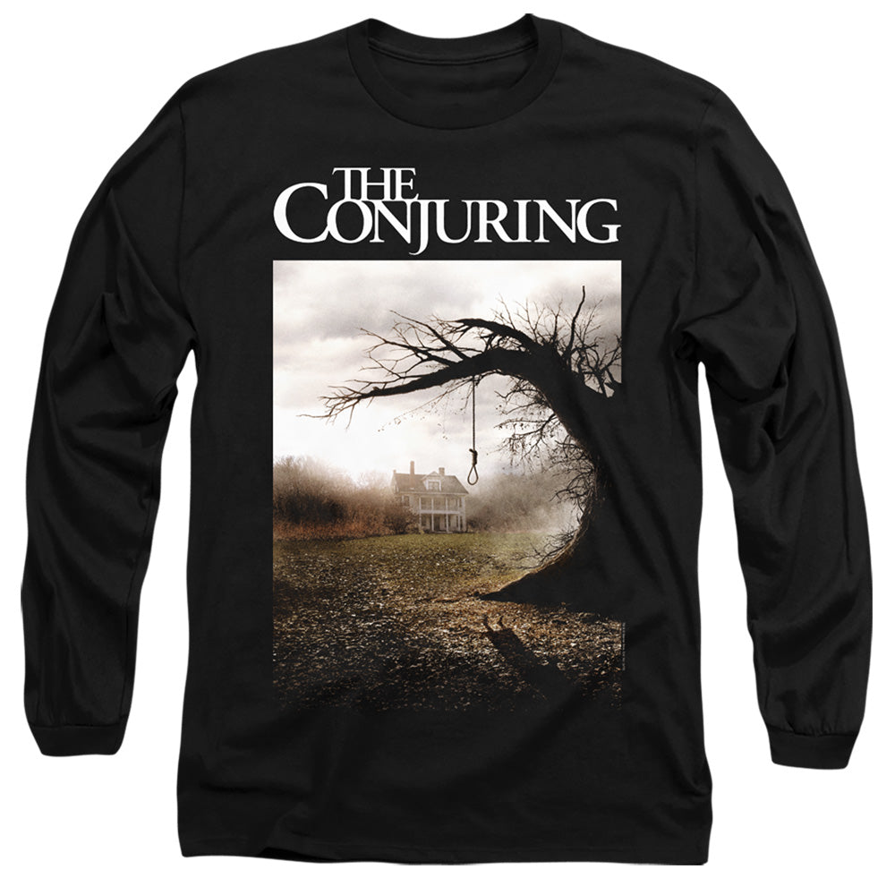 THE CONJURING/POSTER - L/S ADULT 18/1 - BLACK