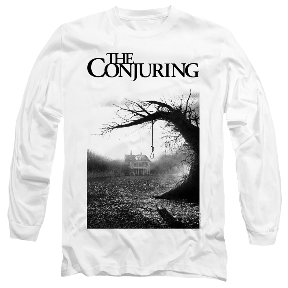 THE CONJURING/POSTER - L/S ADULT 18/1 - WHITE