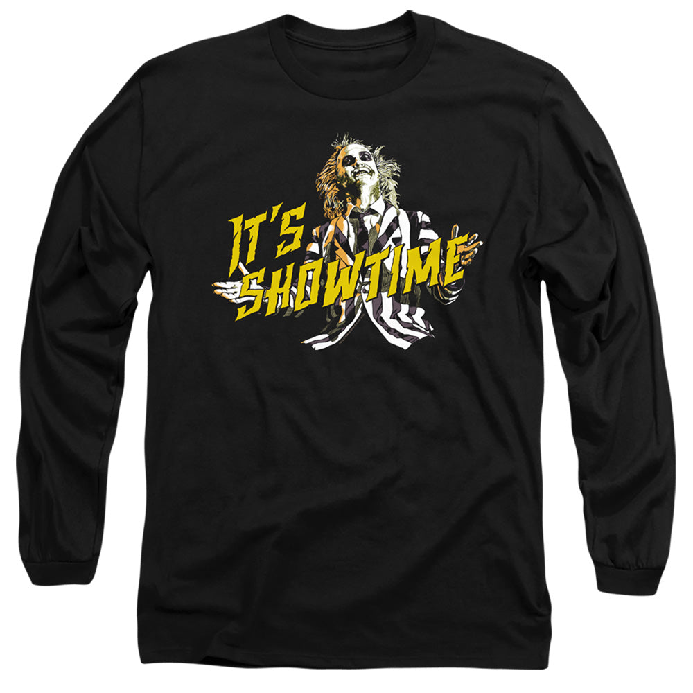 BEETLEJUICE/SHOWTIME - L/S ADULT 18/1 - BLACK