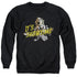 BEETLEJUICE/SHOWTIME - ADULT CREWNECK SWEATSHIRT - BLACK
