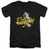 BEETLEJUICE/SHOWTIME - S/S ADULT V-NECK 30/1 - BLACK