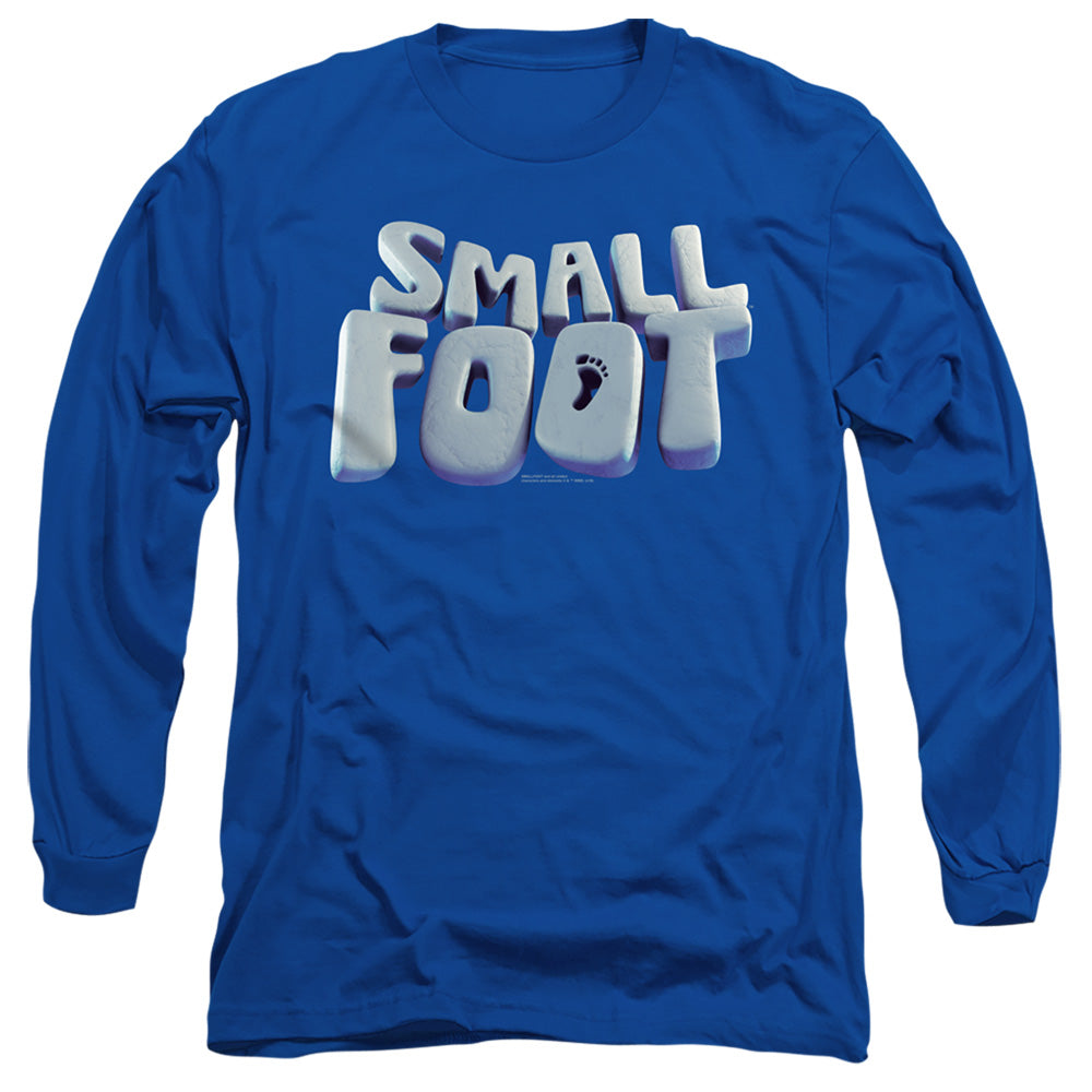 SMALLFOOT/SMALLFOOT LOGO - L/S ADULT 18/1 - ROYAL BLUE