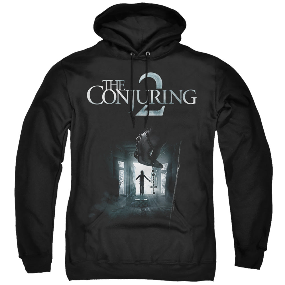 THE CONJURING 2/POSTER - ADULT PULLOVER HOODIE - BLACK