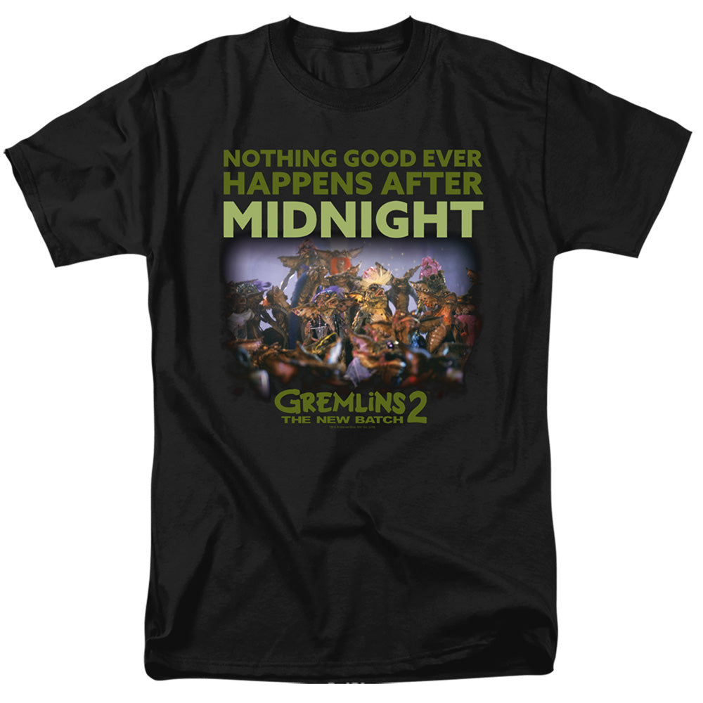 GREMLINS 2/AFTER MIDNIGHT - S/S ADULT 18/1 - BLACK