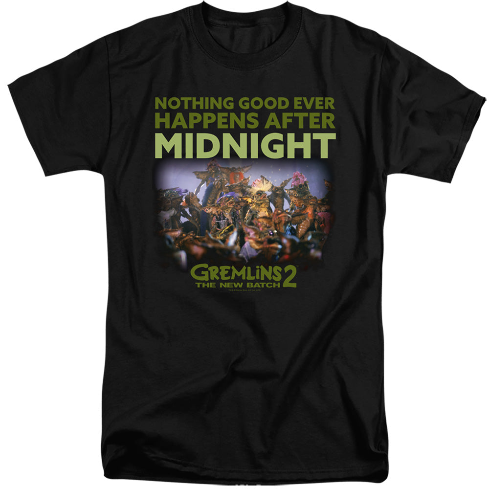 GREMLINS 2/AFTER MIDNIGHT - S/S ADULT TALL 18/1 - BLACK