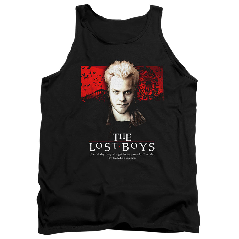 THE LOST BOYS/BE ONE OF US - ADULT TANK - BLACK