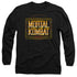 MORTAL KOMBAT KLASSIC/INSERT COIN - L/S ADULT 18/1 - BLACK