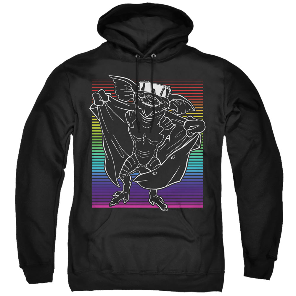 GREMLINS/COOL GRADIENT - ADULT PULLOVER HOODIE - BLACK