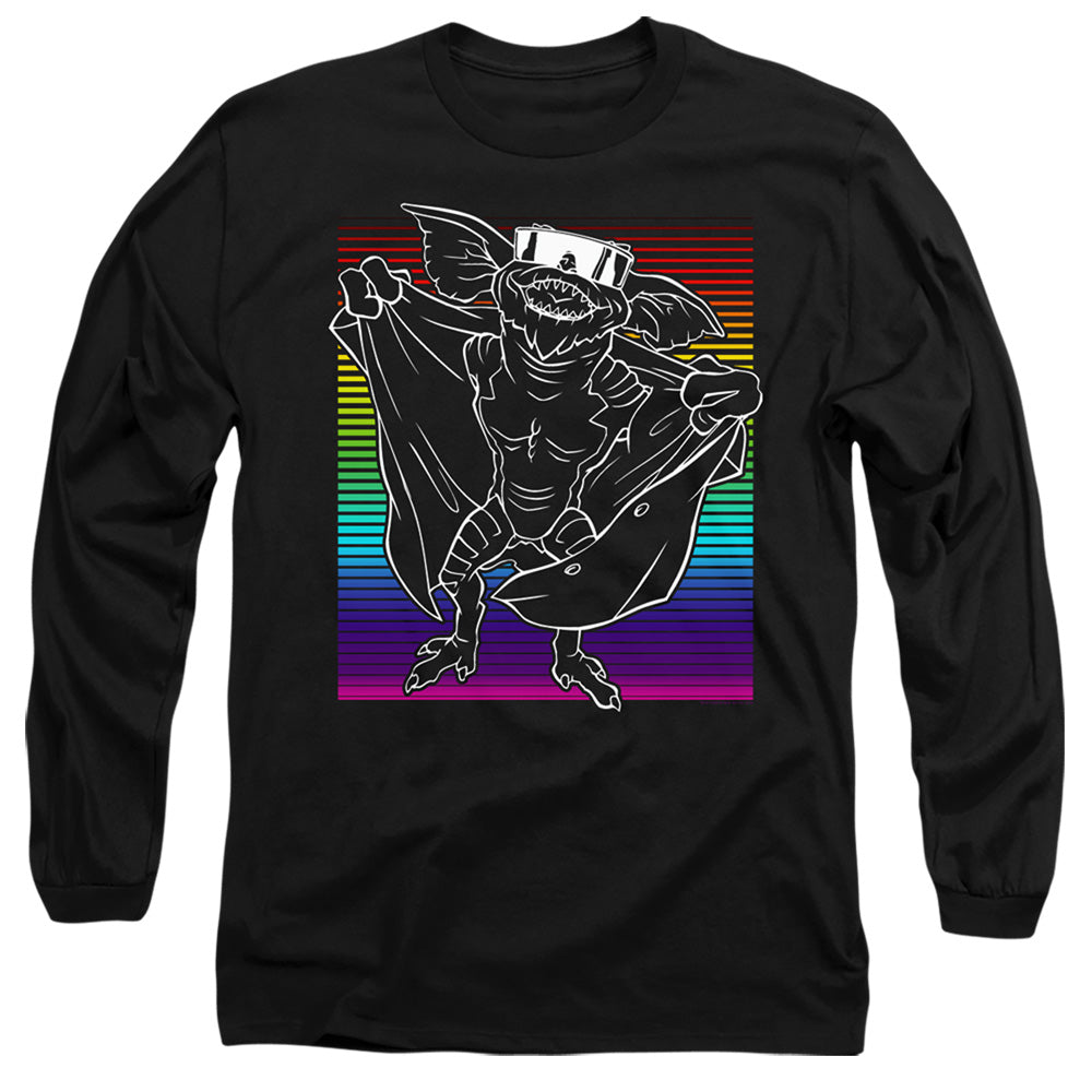 GREMLINS/COOL GRADIENT - L/S ADULT 18/1 - BLACK