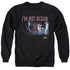 THE EXORCIST/YOUR MOTHER - ADULT CREWNECK SWEATSHIRT - BLACK