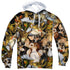 GREMLINS 2/PACK OF GREMLINS (FRONT/BACK PRINT) - ADULT POLY PULLOVER HOODIE - MULTI