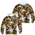 GREMLINS 2/PACK OF GREMLINS (FRONT/BACK PRINT) - ADULT POLY PULLOVER HOODIE - MULTI