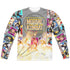 MORTAL KOMBAT KLASSIC/CHOOSE YOUR FIGHTER (FRONT/BACK PRINT) - L/S ADULT POLY CREW  - MULTI