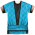 MORTAL KOMBAT KLASSIC/SUB ZERO OUTFIT (FRONT/BACK PRINT) - S/S ADULT POLY CREW - MULTI