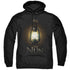 THE NUN/LANTERN - ADULT PULLOVER HOODIE - BLACK