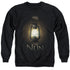 THE NUN/LANTERN - ADULT CREWNECK SWEATSHIRT - BLACK