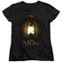 THE NUN/LANTERN - S/S WOMENS TEE - BLACK