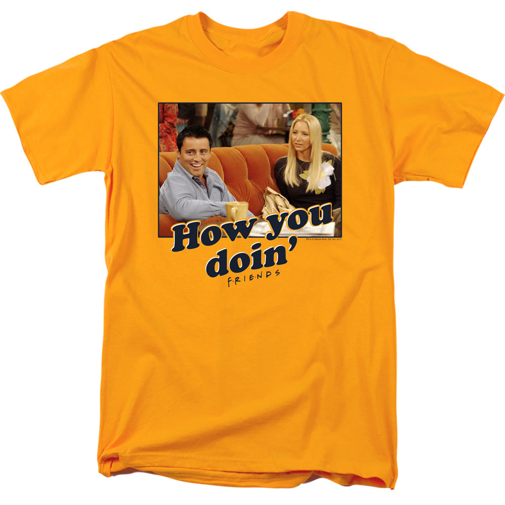 FRIENDS/HOW YOU DOIN - S/S ADULT 18/1 - GOLD