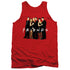 FRIENDS/CAST IN BLACK - ADULT TANK - RED