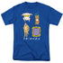 FRIENDS/SYBMOLS - S/S ADULT 18/1  -  ROYAL BLUE